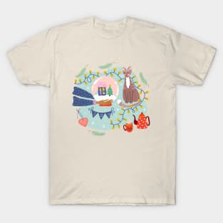 Christmas print T-Shirt